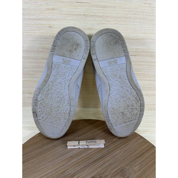 SAS Free Time Tan Leather Casual Walking Shoes Womens Size 6.5 Extra Wide - Picture 8 of 8